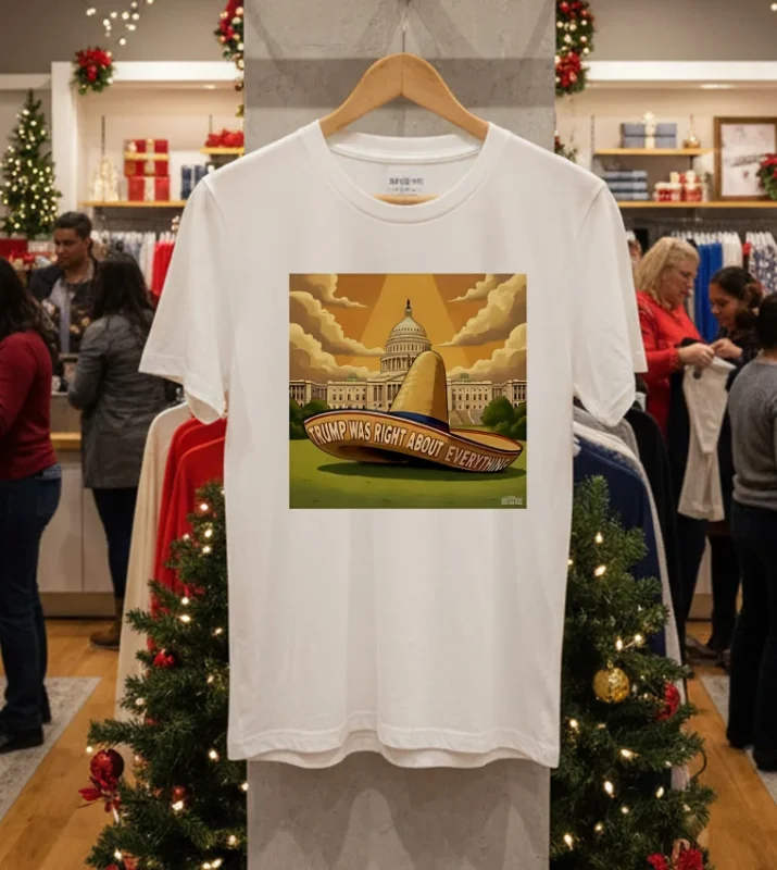 Trump Was Right About Everything Sombrero Meme White T Shirt