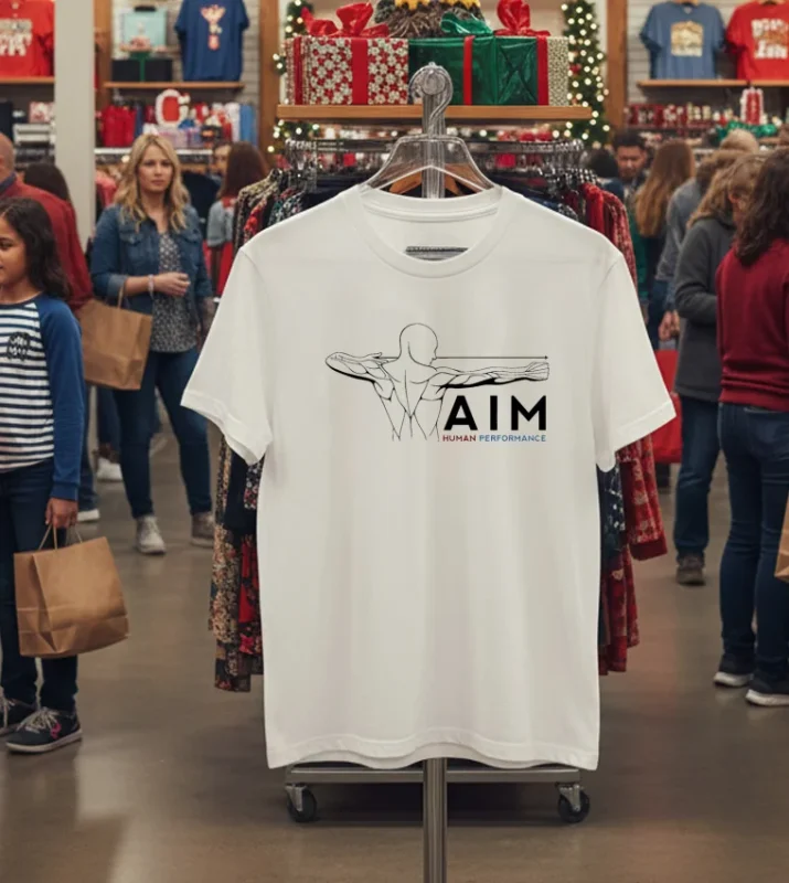 Aim Human Performance White T Shirt