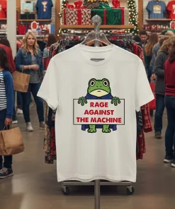 Anti Establishment Activist Rage Against The Machine Frog shirt