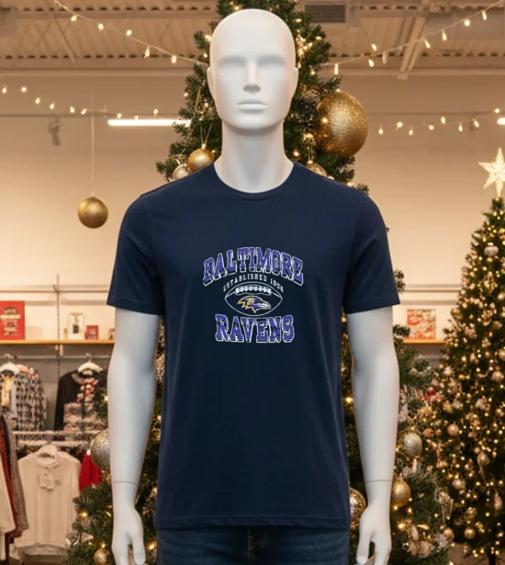 Baltimore Ravens Established 1996 Black T Shirt