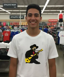 Bape Frankenstein Tagged Guitar vintage shirt