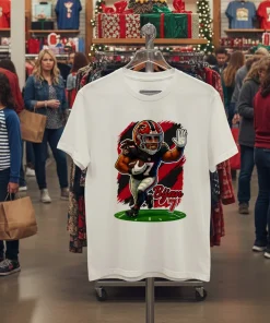 Bijan Robinson Atlanta Caricature Design Meme Cartoon   White T Shirt