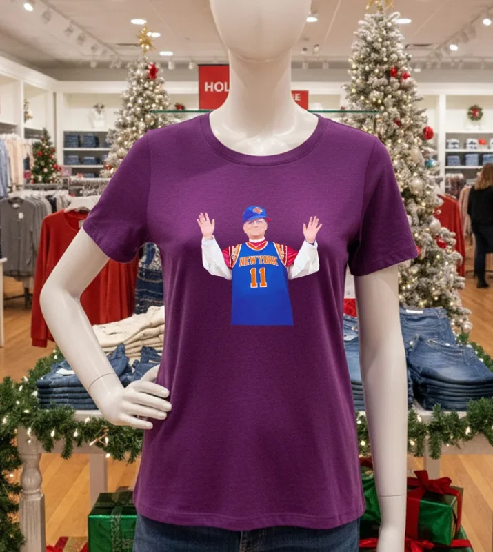 Bke Pope New York Knicks   Purple T Shirt