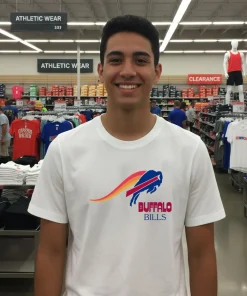 Buffalo Bills color splash shirt