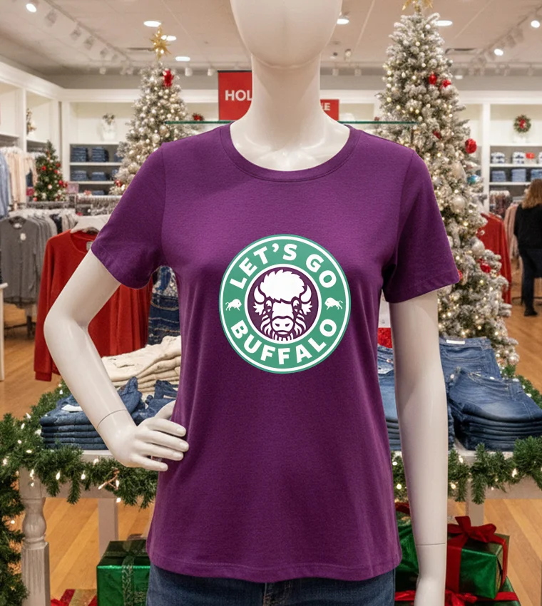 Buffalo Brew Let S Go Buffalo Bills - purple-t-shirt Buffalo Brew Let S Go Buffalo Bills Purple T Shirt