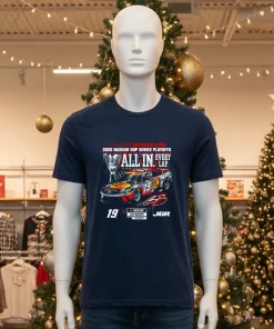 Chase Briscoe Checkered Flag Sports 2025 NASCAR Cup Series Playoffs Bass Pro Shops American style t-shirt