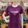 Cleveland Guardians Post Season Participant Locker Room   Purple T Shirt
