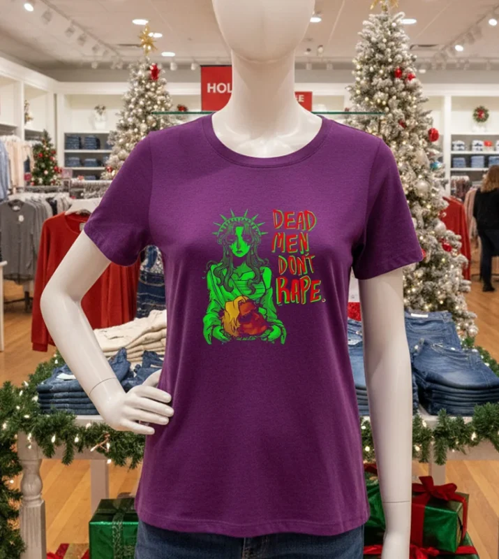 Dead Men Don T Rape Iguana Salad Purple T Shirt