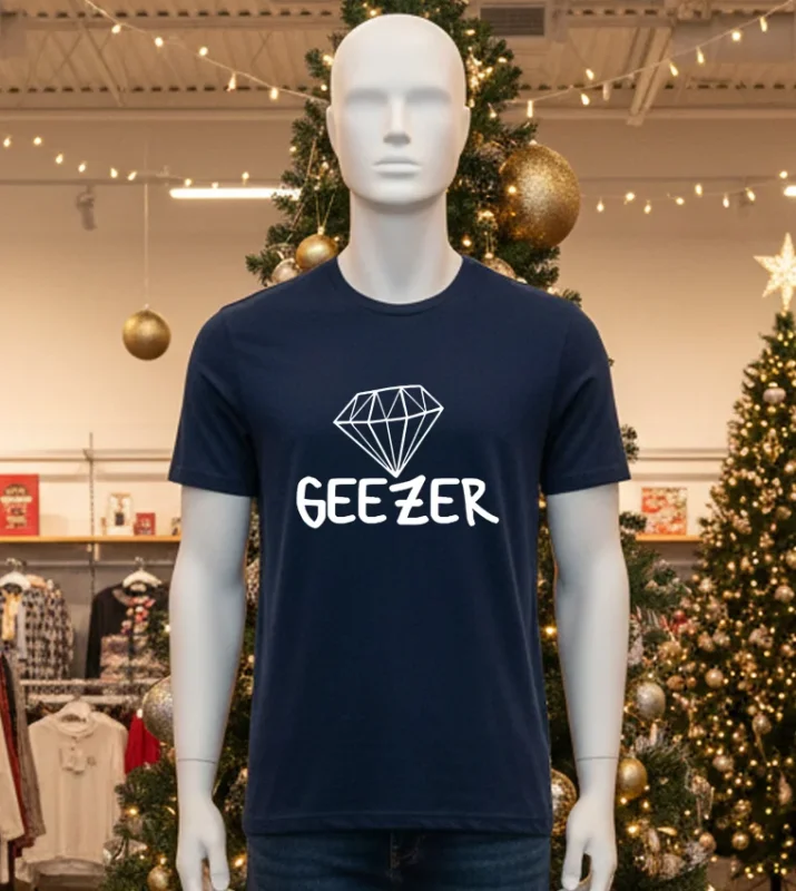 Diamond Geezer Logo Black T Shirt