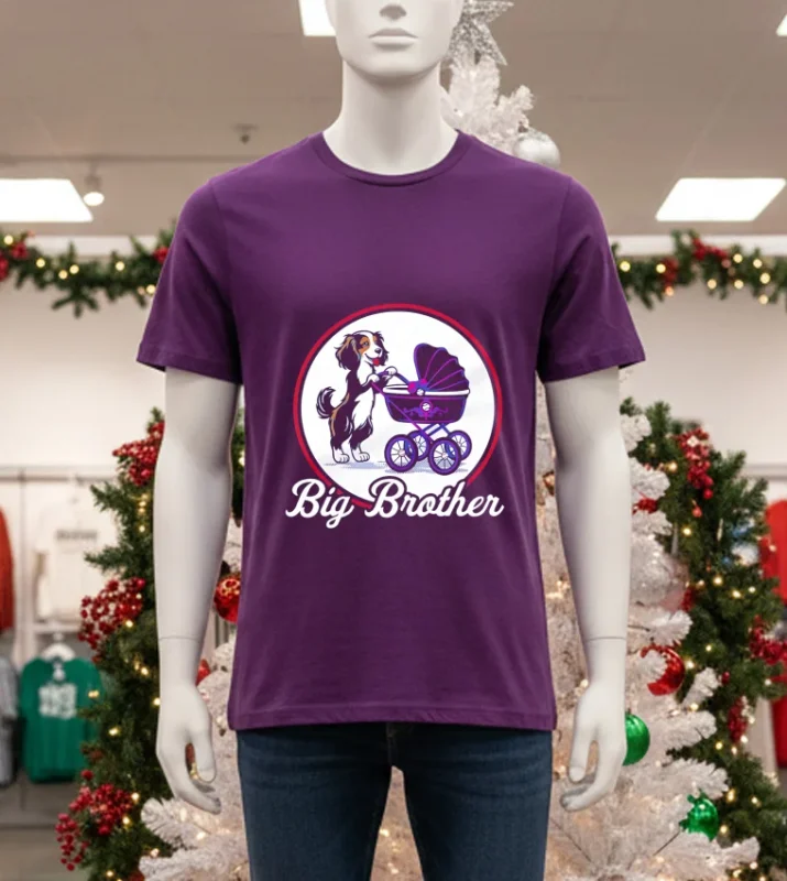Dog Decoy Big Brother Purple T Shirt