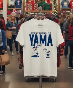 Everything Is Yama Yoshinobu Yamamoto Cartoon White T Shirt 2