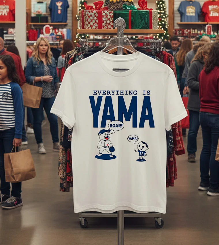 Everything Is Yama Yoshinobu Yamamoto Cartoon - white-t-shirt Everything Is Yama Yoshinobu Yamamoto Cartoon White T Shirt 2