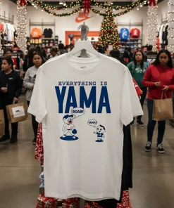 Everything Is Yama Yoshinobu Yamamoto cartoon shirt