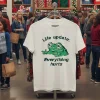 Frog Life Update Everything Hurts Meme White T Shirt