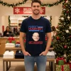 Hubert Humphrey 68 Get Humped Meme Navy T Shirt 1