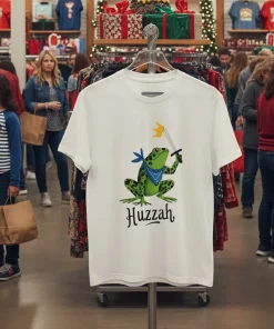 Huzzah Frog Protest Portland Frog Meme shirt