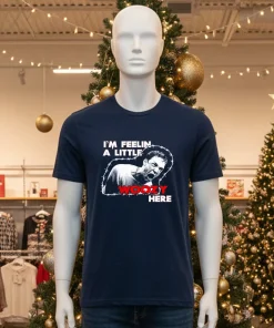 I M Feelin A Little Wooz Here Scream Black T Shirt 1