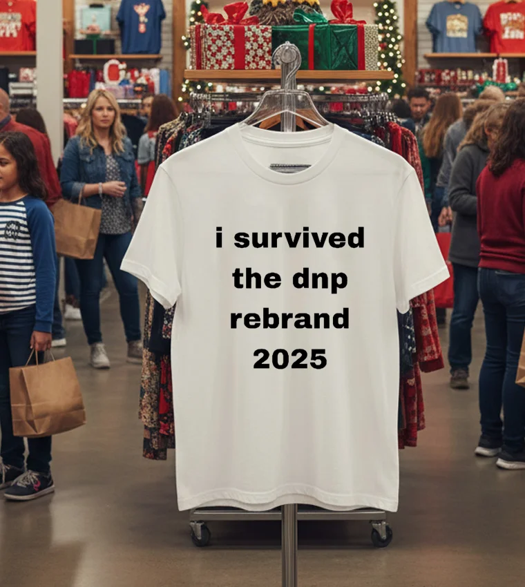I Survived The Dnp Rebrand 2025 T - white-t-shirt I Survived The Dnp Rebrand 2025 T White T Shirt