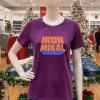Iron Mikal Bridges Design   Purple T Shirt