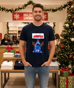 Jingle JAWSH Buffalo Bills snack number 17 American style t-shirt