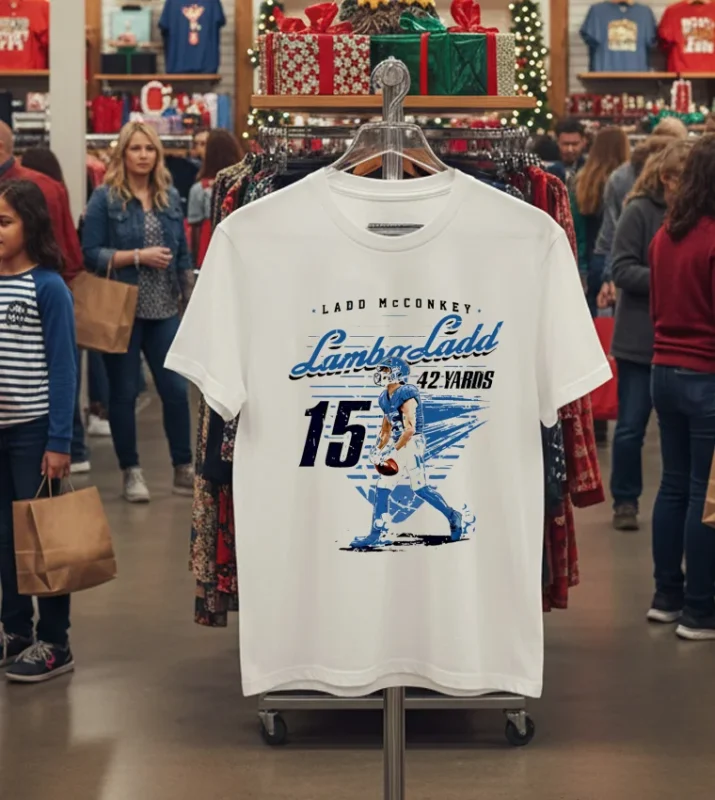 Los Angeles Chargers Ladd Mcconkey Lambo Ladd   White T Shirt