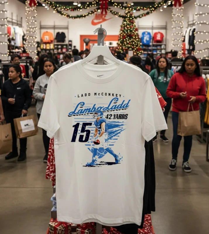 Los Angeles Chargers Ladd Mcconkey Lambo Ladd   White T Shirt