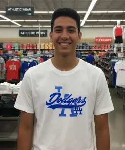 Los Angeles Dodgers White Heritage Slugger 2025 shirt