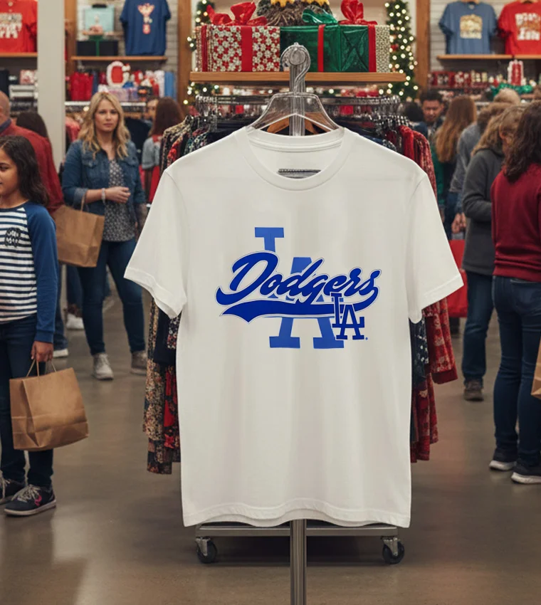 Los Angeles Dodgers White Heritage Slugger 2025 - white-t-shirt Los Angeles Dodgers White Heritage Slugger 2025 White T Shirt 2