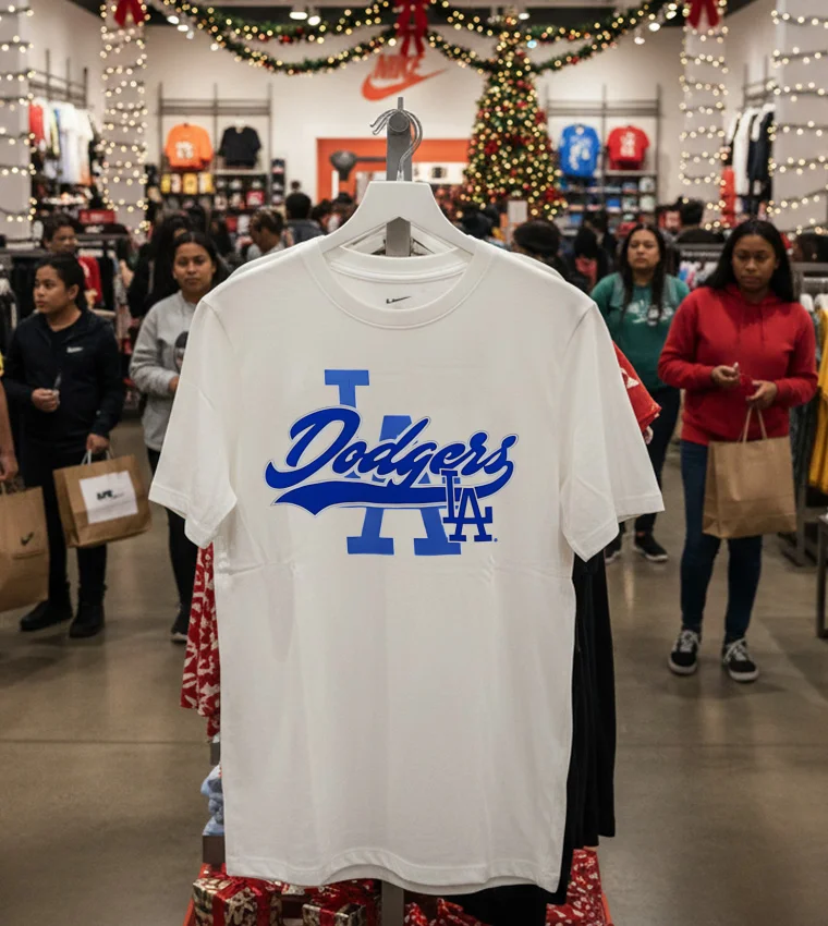 Los Angeles Dodgers White Heritage Slugger 2025 White T Shirt 3