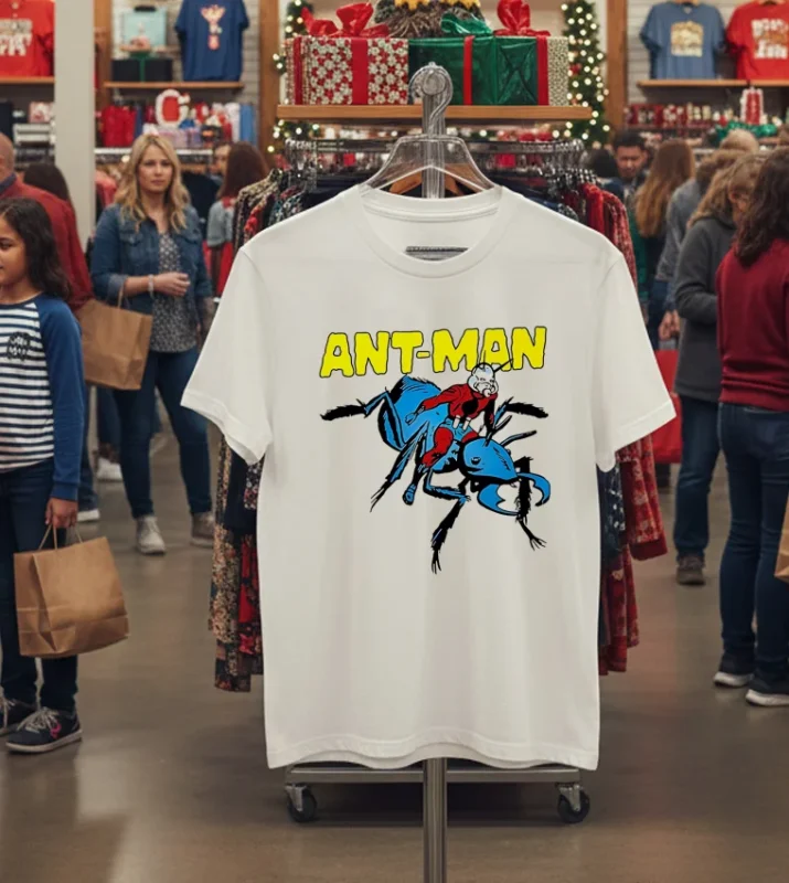 Marvel Ant Man Arichain T White T Shirt