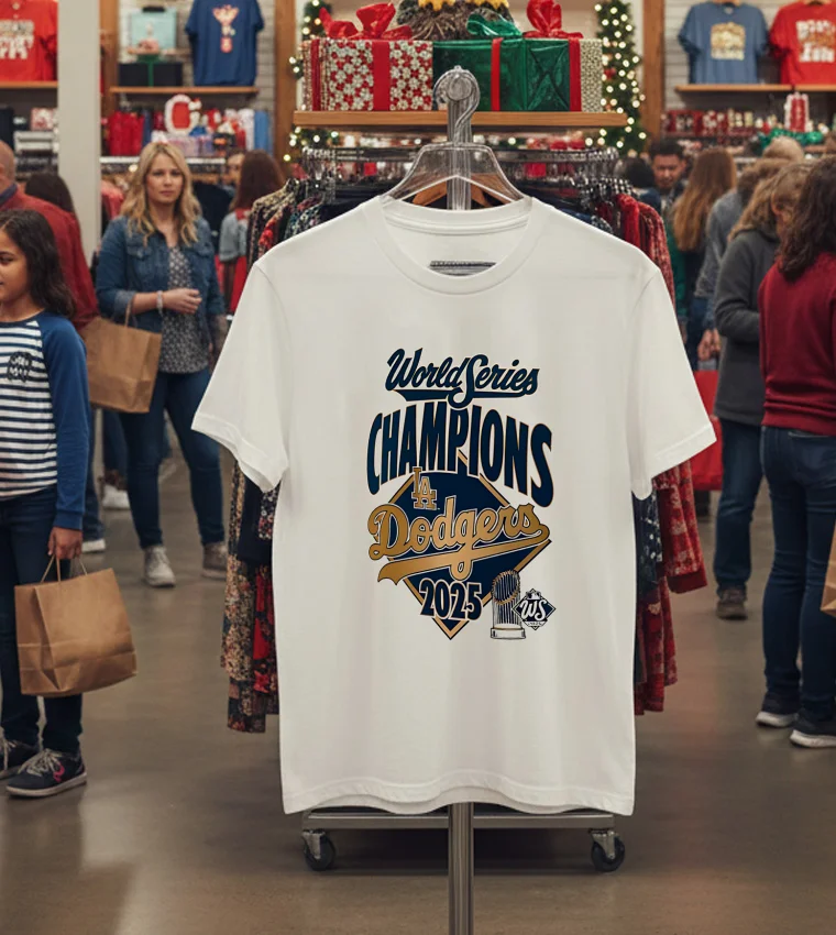 Men S Los Angeles Dodgers Steel 2025 World Series Champions Locker Room - white-t-shirt Men S Los Angeles Dodgers Steel 2025 World Series Champions Locker Room White T Shirt 2