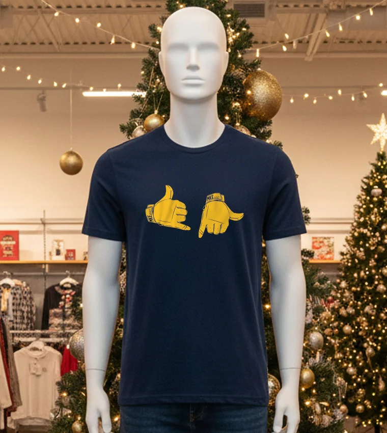 Milwaukee Baseball Call Ended Hands - black-t-shirt Milwaukee Baseball Call Ended Hands Black T Shirt