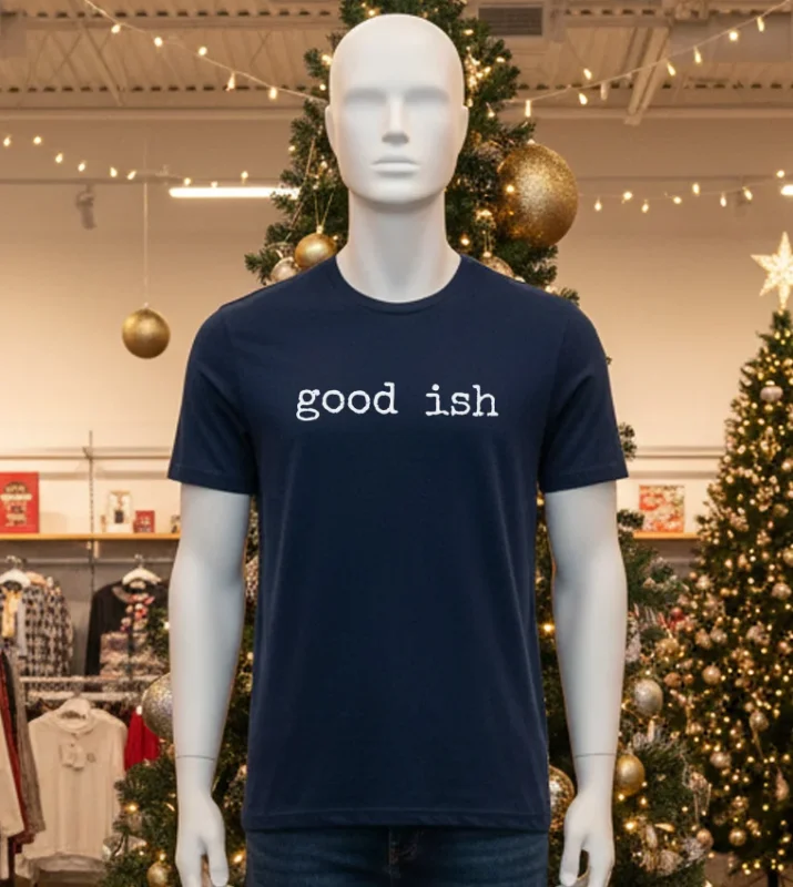 Minimalist Good Ish T   Black T Shirt
