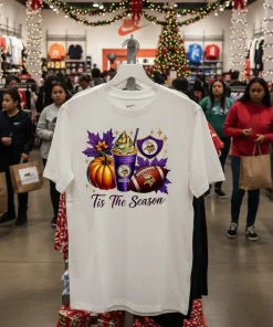 Minnesota Vikings Tis The Season halloween American style t-shirt