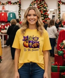 Minnesota Vikings Tis The Season halloween American style t-shirt