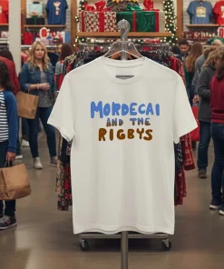 Mordecai And The Rigbys   White T Shirt
