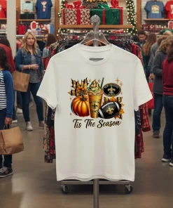 New Orleans Saints Tis The Season halloween American style t-shirt