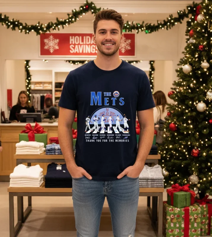 New York Mets 62Nd 1962 2024 Thank You For The Memories Navy T Shirt