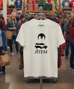 Oversize Jitem Ve Beyaz Toros classic American style t-shirt