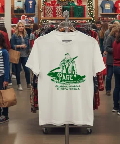 Pare No Dispare Contra Su Pueblo Guardia Guardia Fuerza Fuerza White T Shirt 1