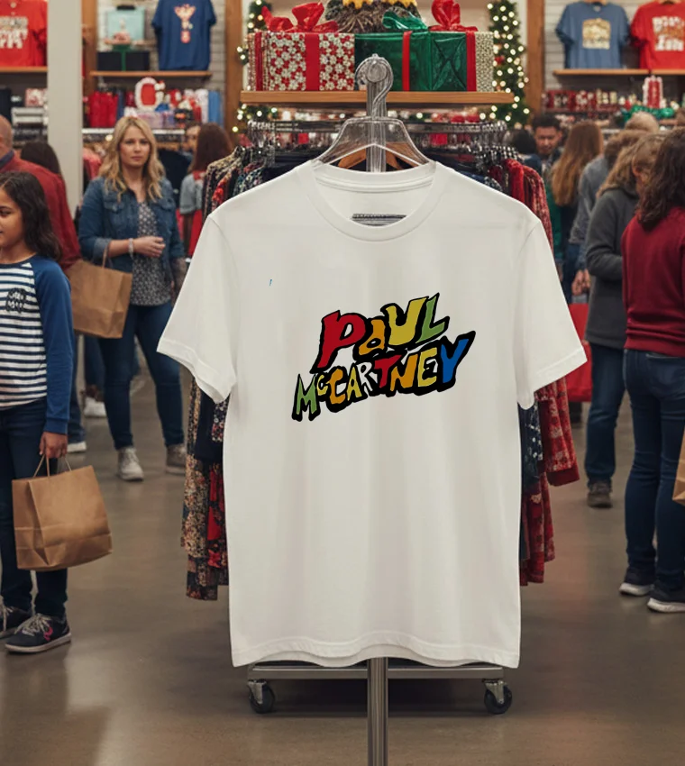 Paul Mccartney Got Back Tour 2025 Pride - white-t-shirt Paul Mccartney Got Back Tour 2025 Pride White T Shirt