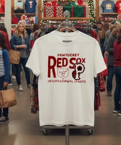Pawtucket Red Sox International League   White T Shirt