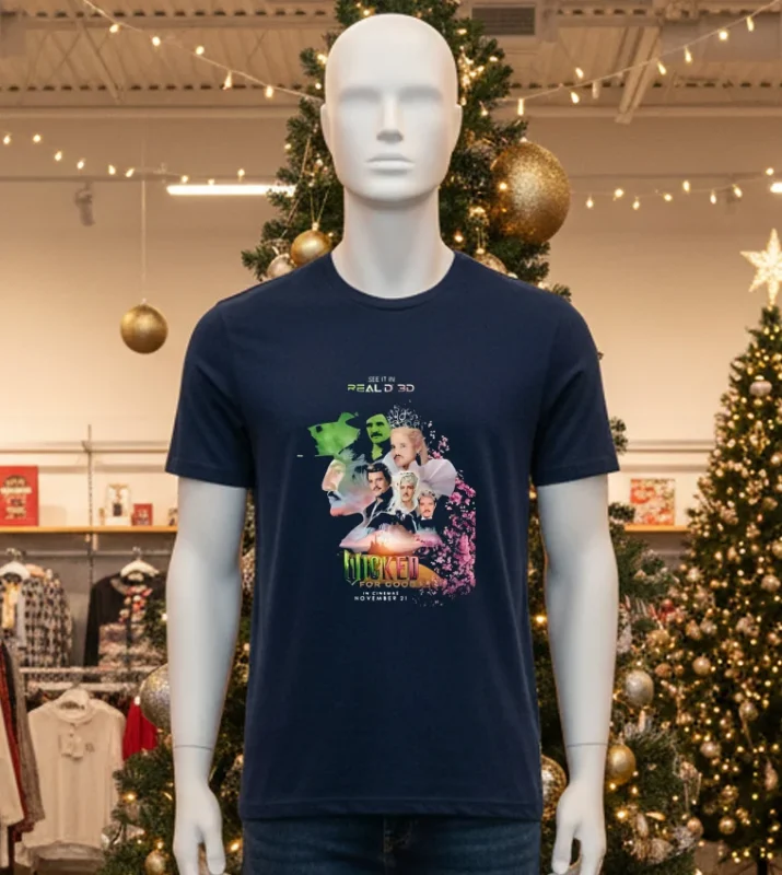 Pedro Pascal Wicked Shirt Wicked For Good T   Black T Shirt