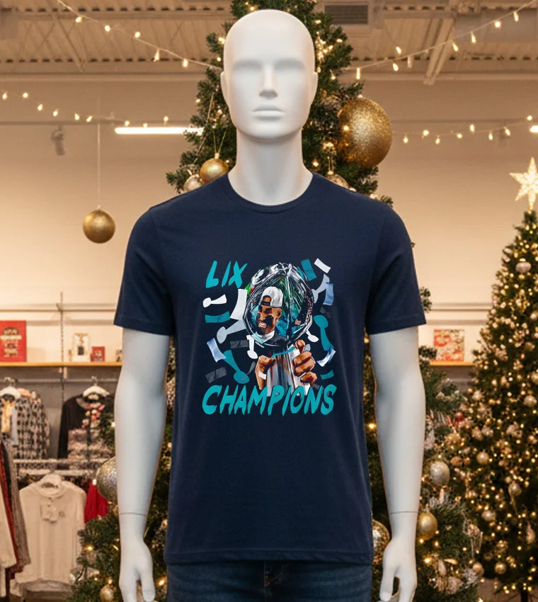 Philadelphia Eagles Cup Lix Confetti Reflection Jalen Hunt T - black-t-shirt Philadelphia Eagles Cup Lix Confetti Reflection Jalen Hunt T Black T Shirt