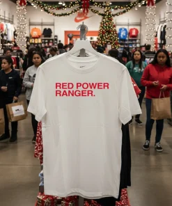 Red Power Ranger shirt