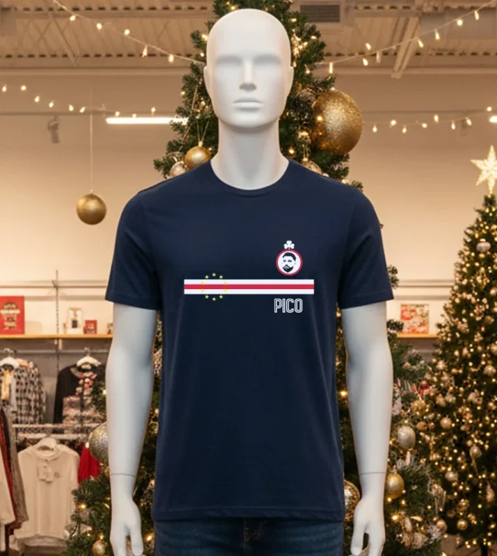 Roberto Pico Lopes And Cape Verde 2026 World Cup T   Black T Shirt