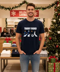 Rock N Roll Music Cats American style t-shirt