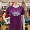 Seattle Mariners Est 1977 Purple T Shirt
