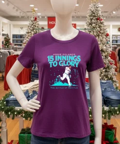 Seattle Mariners Jorge Polanco 15 Innings to Glory American style t-shirt