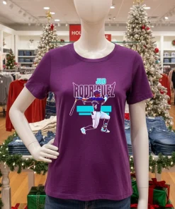 Seattle Mariners Julio Rodriguez Player   Purple T Shirt